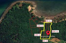 9 rai (14186 m2) of Beachfront Land in Koh Jum Krabi // Great Location For Hotel or Luxury Villas