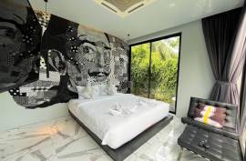 Uniquely decorated business for sale, four-bedroom pool villas in the center of Ao Nang, Krabi