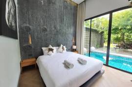 Uniquely decorated business for sale, four-bedroom pool villas in the center of Ao Nang, Krabi