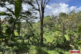 Over 3 Rai Land Plot with Rubber Plantation and Creek for Sale in Thalang