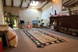 €249950 - Attractive Stone Property with Gite, Swimming Pool And Outbuildings