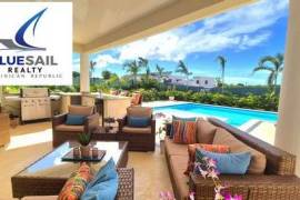 EXQUISITE 3 BEDROOM LUXURY VILLA FOR SALE IN CASA LINDA, SOSUA – FULLY UPGRADED WITH PEEK-A-BOO OCEAN VIEW