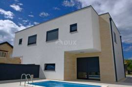 ZADAR, VIR - Modern semi-detached house in an elite location with a private pool near Jadro beach! AND