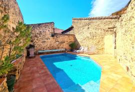 Beautiful Stone Buildings With Main House, Independent Gite, Annexes, Terraces And Pool Very Charming