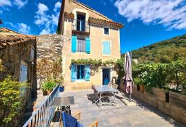 Beautiful Stone Buildings With Main House, Independent Gite, Annexes, Terraces And Pool Very Charming