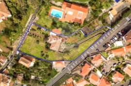 Bifamily Estate T3+T2 with 2,800m² Land and Panoramic View in Funchal