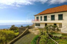 Bifamily Estate T3+T2 with 2,800m² Land and Panoramic View in Funchal