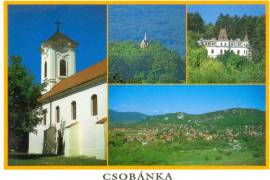 South panoramic view of Csobanka