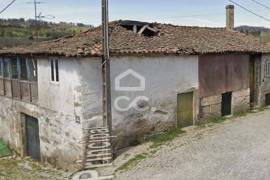 House for reconstruction in a cozy village.