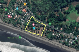 Excellent Beachfront land for sale in Quepos Costa