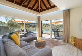 Sao Bras de Alportel, private newly built architect villa with gorgeous countryside views.