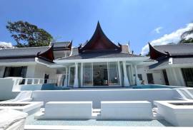 Magnificent 5-Bedroom Villa with Spectacular Sea Views for Sale in Choeng Thale, Phuket