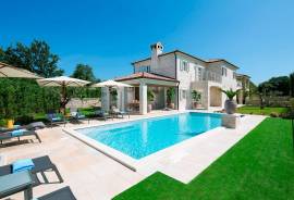 New stone villa with pool for sale