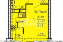 В продаже студия с ремонтом!