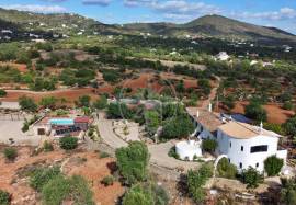 Beautiful farmhouse in Estoi with guest annex, pool, garage & sea view