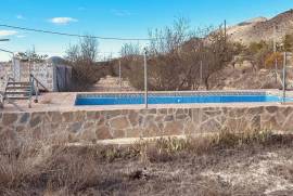 Traditional country house with swimming pool in Hondon de las Nieves