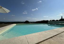 Large Restored Country House with Gite, Pool, and Stunning Hilltop Views - Ideal for a Seminar Center, Yoga Retreat, or Family Home