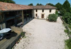 Large Restored Country House with Gite, Pool, and Stunning Hilltop Views - Ideal for a Seminar Center, Yoga Retreat, or Family Home