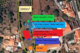 ALGARVE - S. B. Messines - Mixed land for sale, with approved project for a 400 m2 villa, in Calvos