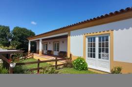 Farm with rustic 4-bedroom house, annex and land - a few minutes from Obidos