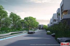 New Project of Modern Town Homes with Home Automation at Lat Phrao Road, Bang Khen.