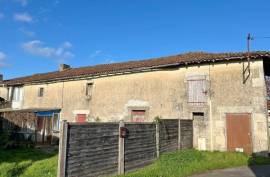 €70000 - Set of 2 Houses For Sale Near Lizant with Garden and Outbuildings