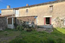 €70000 - Set of 2 Houses For Sale Near Lizant with Garden and Outbuildings