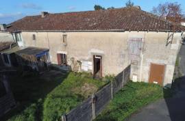 €70000 - Set of 2 Houses For Sale Near Lizant with Garden and Outbuildings