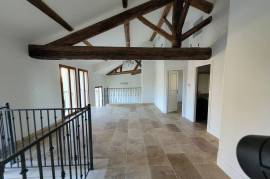 Beautiful Stone Renovated Barn Into A Home With 100 M2 Living Space, Courtyard And Swimming Pool.